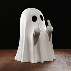 Spooky Humor Ghost Figurine