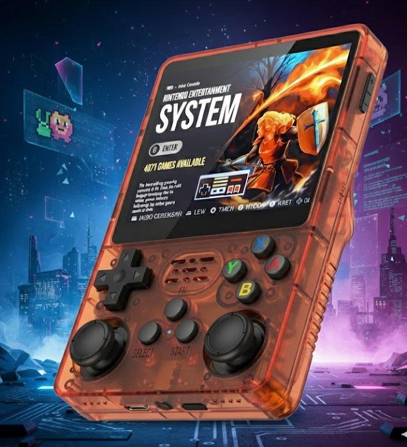 Nostalgic Retro R36S Portable Game Console
