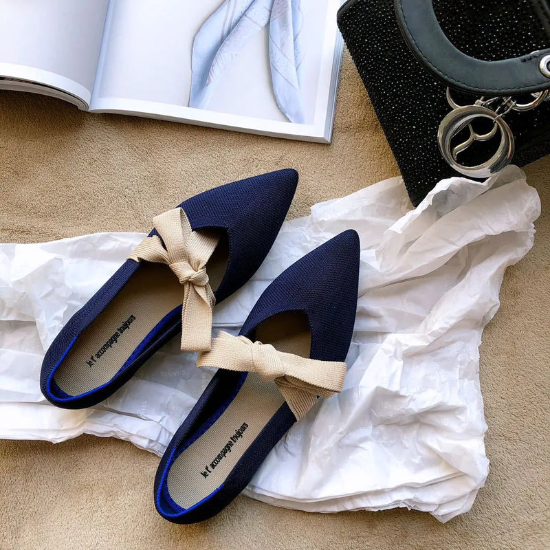 The Bella Bow Flat
