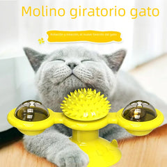 Rotating Cat Windmill
