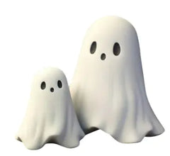 Spooky Humor Ghost Figurine