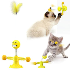 Rotating Cat Windmill