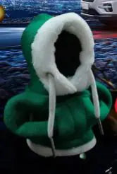 Holiday Hoodie Gear Shift Cover