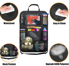 Anti-Kick Car Rear Seat Storage Bag