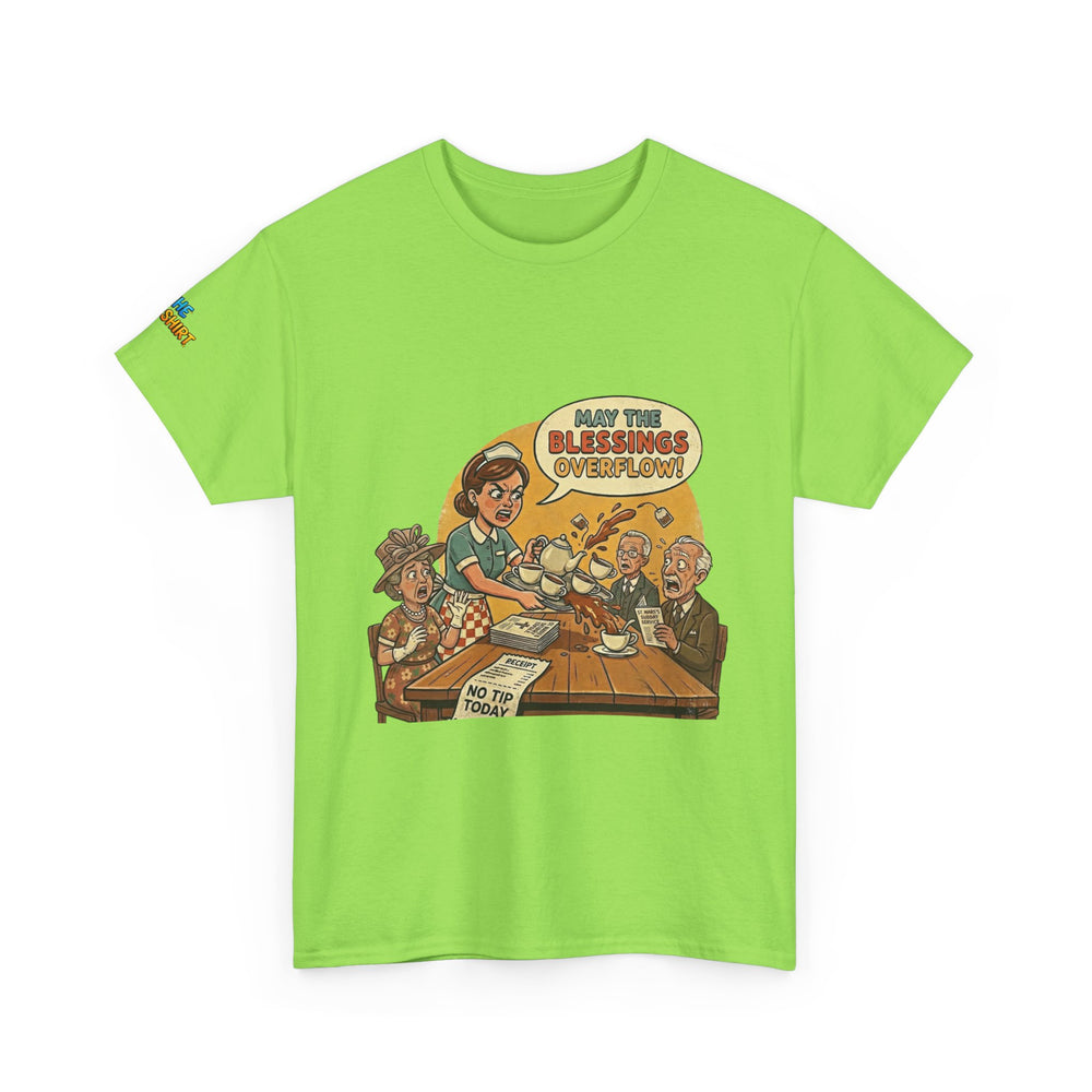 tea shirt for servers, funny bartender t-shirt, hospitality worker graphic tee