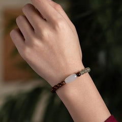 Handcrafted Hetian Jade Bracelet